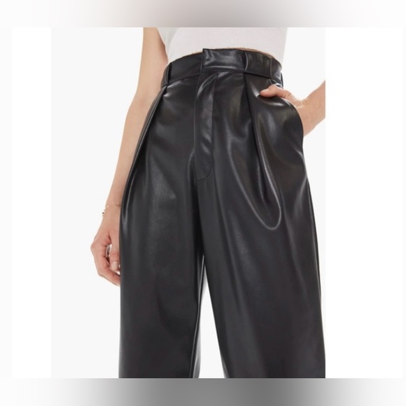 MOTHER High Waisted Tunnel Vision Pleated Prep Pant Size 26 (NWT) - Picture 5 of 14